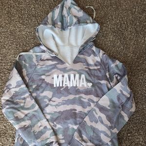 Mama Camouflage Hoodie
